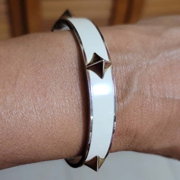 Vince Camuto Jewelry - Vince Camuto Two Tone Studded Bangle